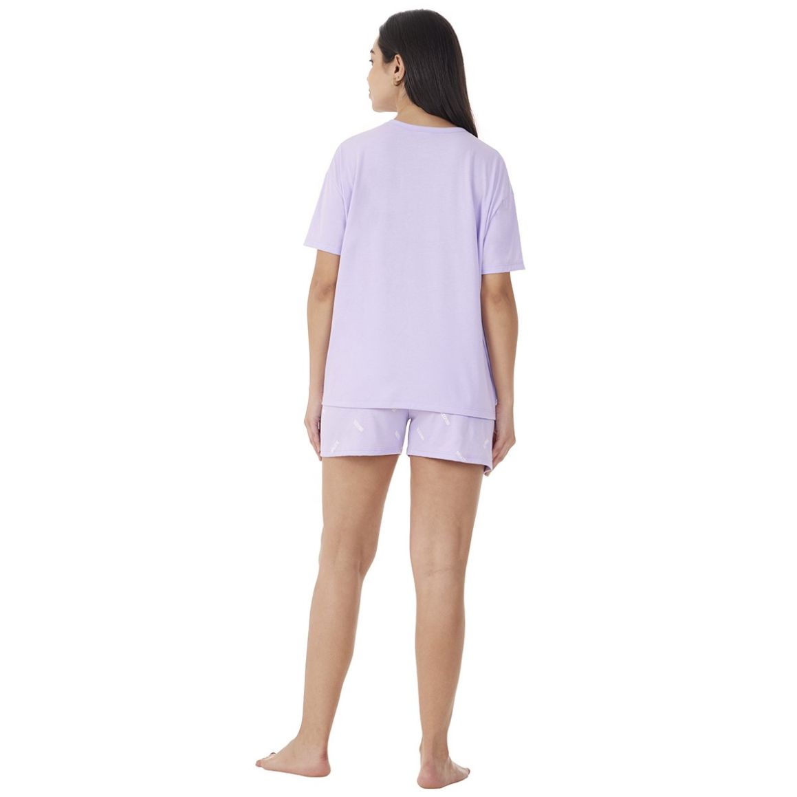 Pijama Manga Corta Y Short de Algodón Tops & Bottoms para Mujer