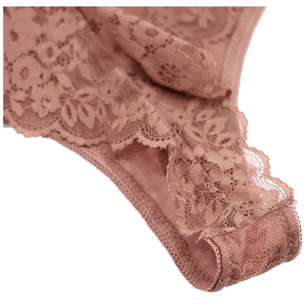 Panty Corte Brasileño en Encaje Couture