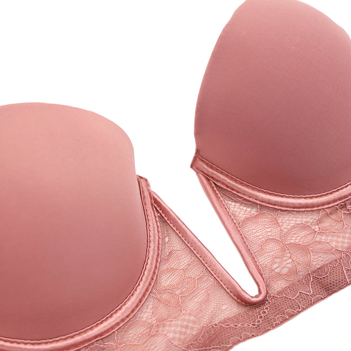 Brasier con Varilla y Escote en V Couture