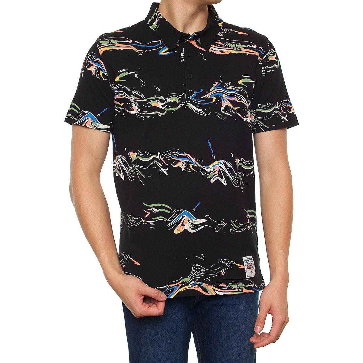 Playera Slim para Hombre Supply