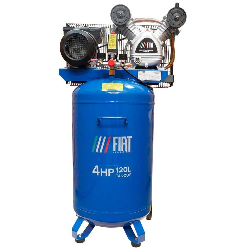 Compresor 120 Lt 4Cf 115Psi Fiat Professional