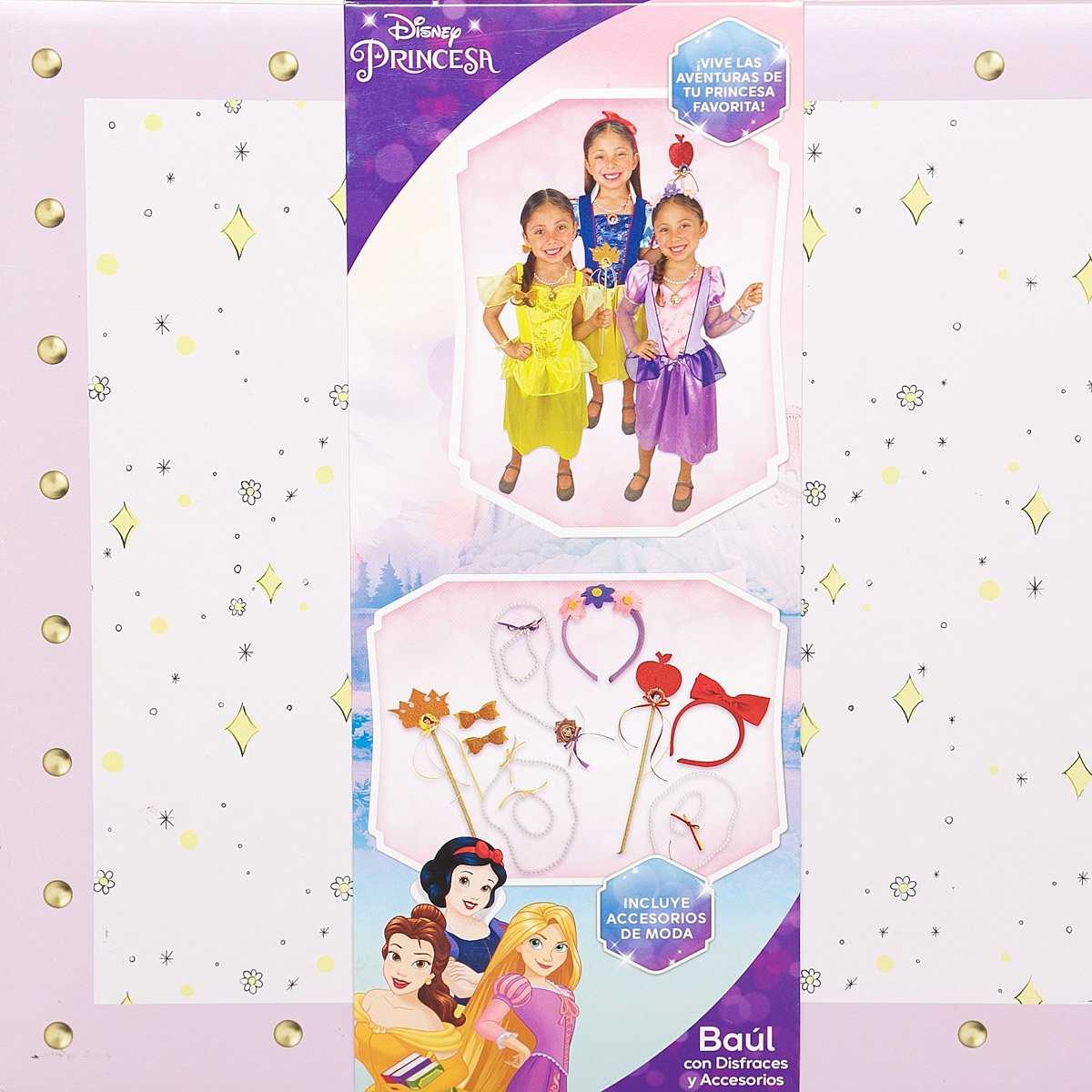 Baúl Disfraces Princesa para Niña Disney