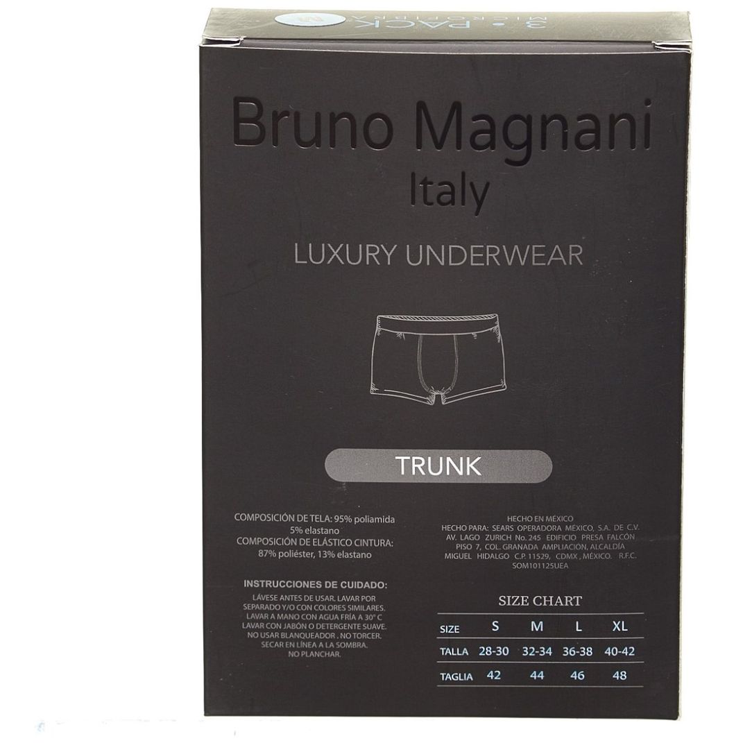 Boxer 3 Pack para Hombre Bruno Magnani