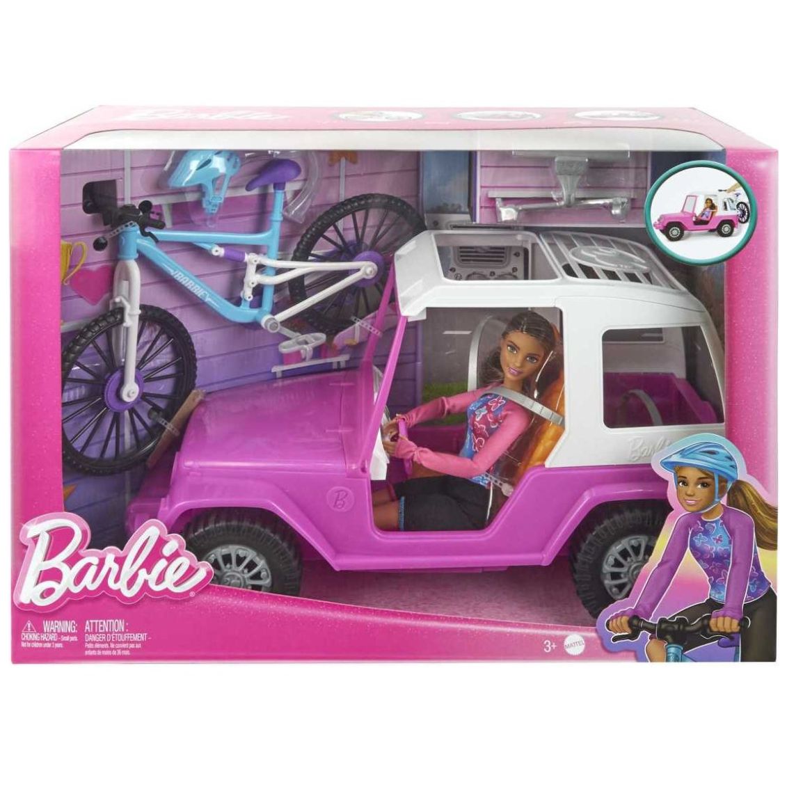Barbie con Bicicleta de Montaña