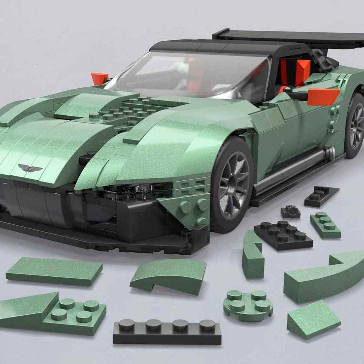 Construcción Aston Martin Vulcan Colección Mega Hot Wheels