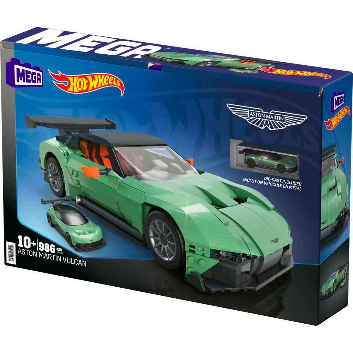 Construcción Aston Martin Vulcan Colección Mega Hot Wheels