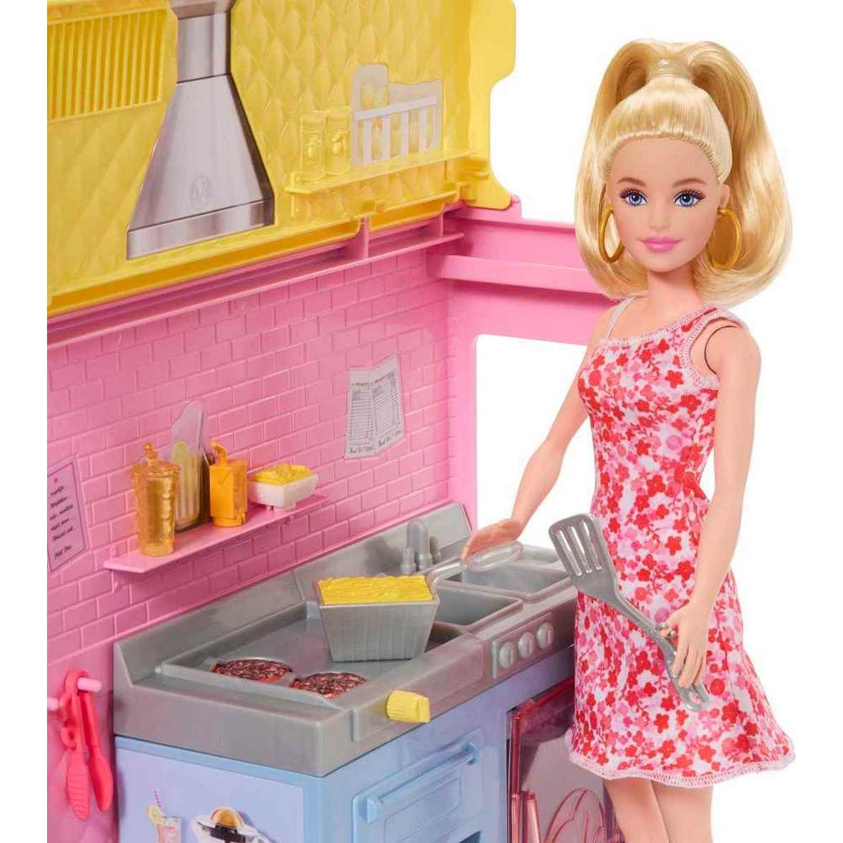 Barbie Vehículo de Juguete Set de Limonada sobre Ruedas