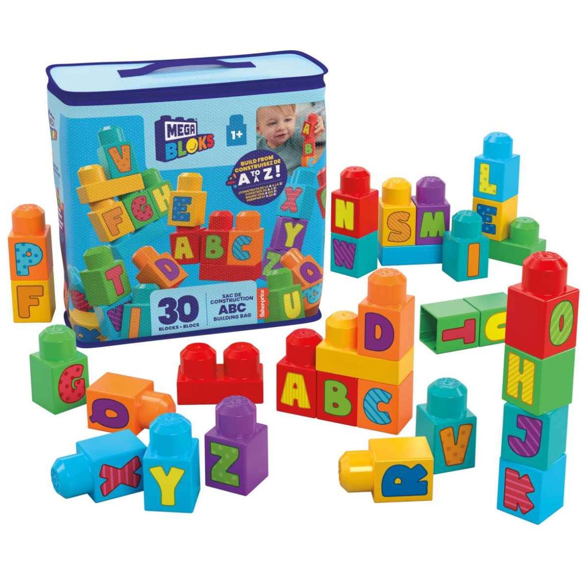 Bolsa Abc Mega Blocks