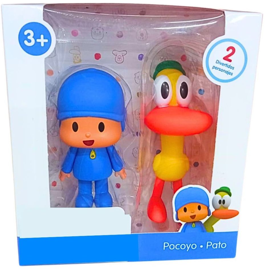 Pocoyo Set de 2 Figuras Pato