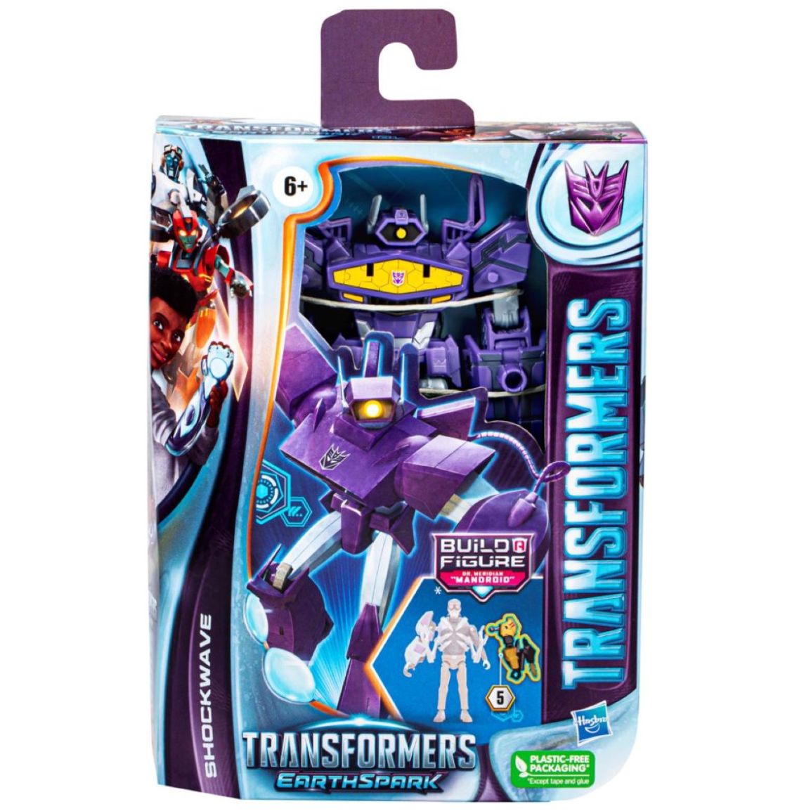 Figura de Acción Shockwave Transformers Earthspark