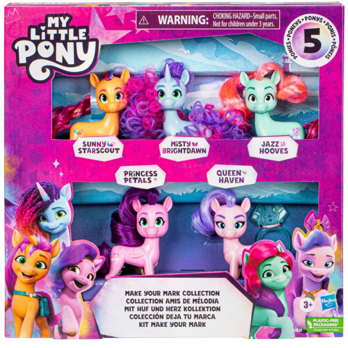 Juguetes Niñas Set de Figuras Mí Pequeño Pony