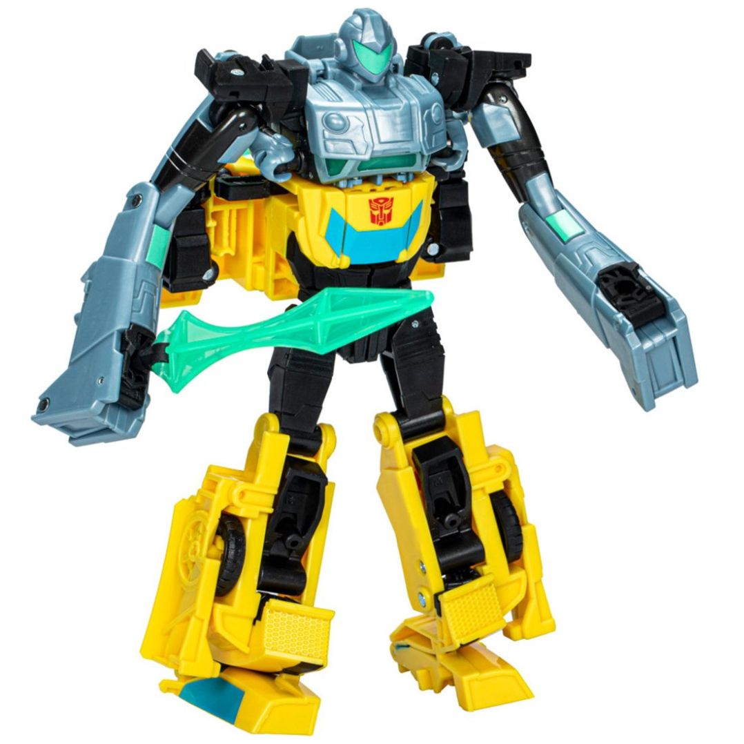 Figura de Acción Terran Bumblebee y Mo Malto Transformers Earthspark