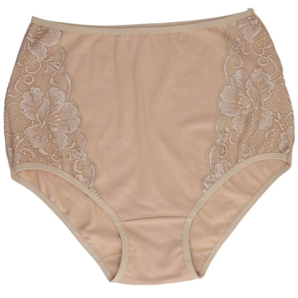 Pantaleta Algodón con Detalle de Encaje Mistique Lingerie