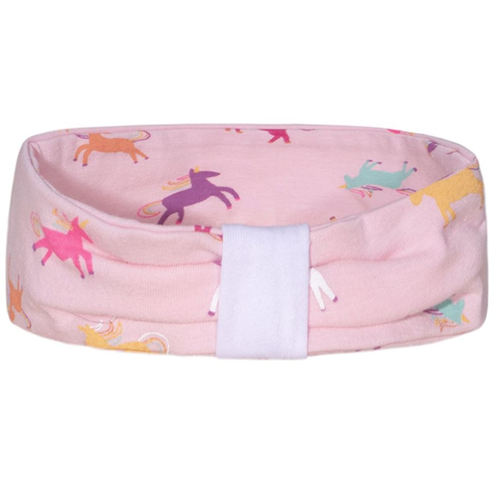 Rumper para Bebé Rosa Estampado Unicornio Pixxtols Denim Cult