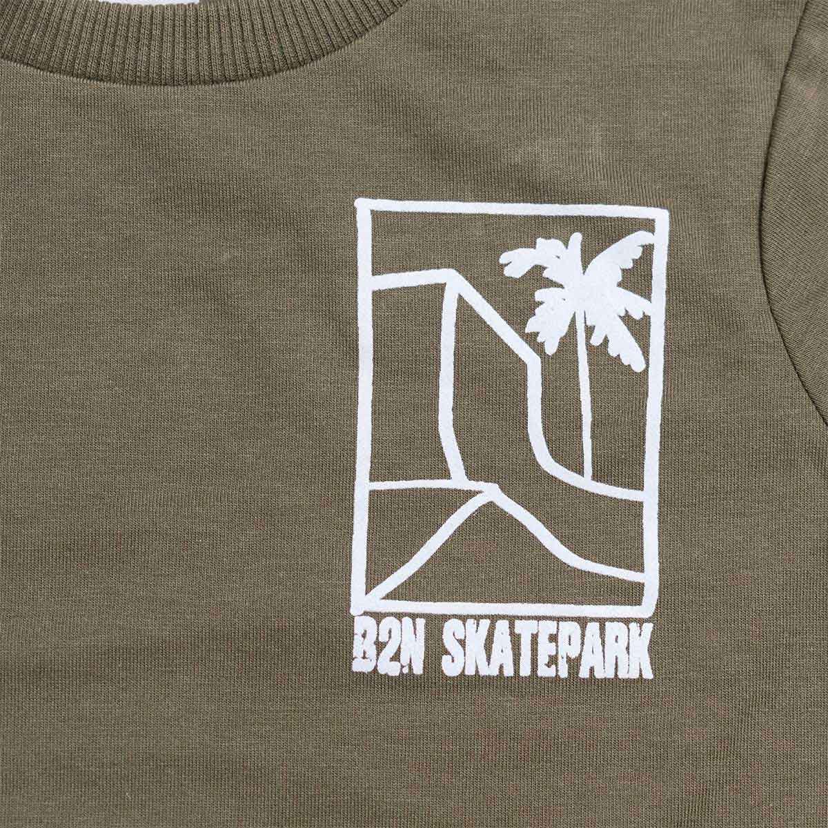 Conjunto para Niño 3 Piezas Sudadera Sin Manga Playera Manga Corta Y Short Being 2 Nice