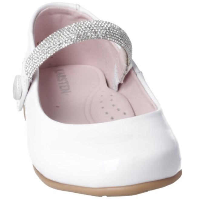 Zapato Charol Karsten con Pulsera 18-21 Blanco