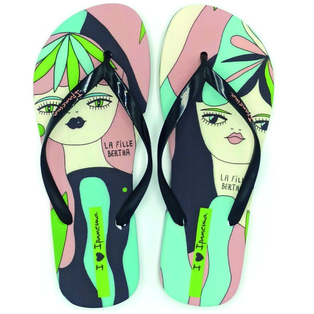 Sandalia Ipanema Graffiti III Multicolor