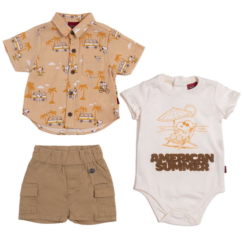 Conjunto De Bebé Niña De Dos Piezas En Color Rosa Liso · BABIDÚ · El - 7
