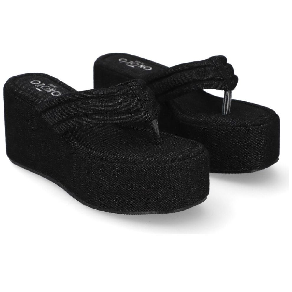 Sandalia Capa de Ozono con Plataforma Negra