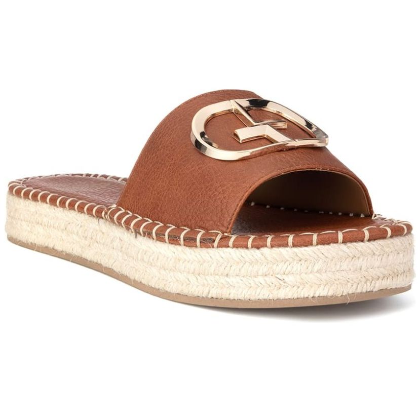 Sandalia Gillio Banda con Herraje Suela Yute Café