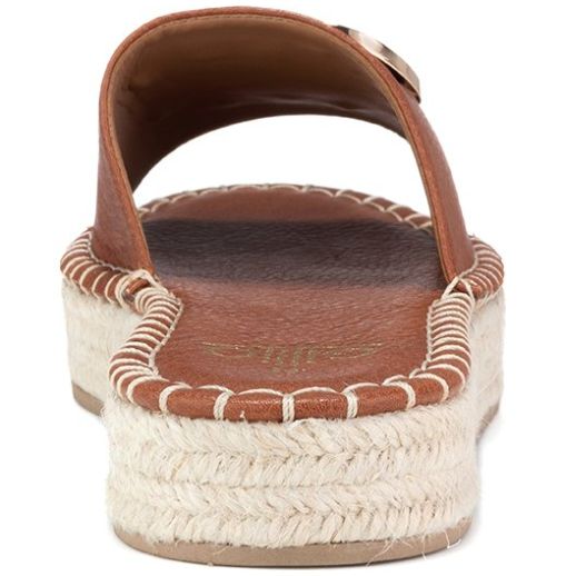 Sandalia Gillio Banda con Herraje Suela Yute Café
