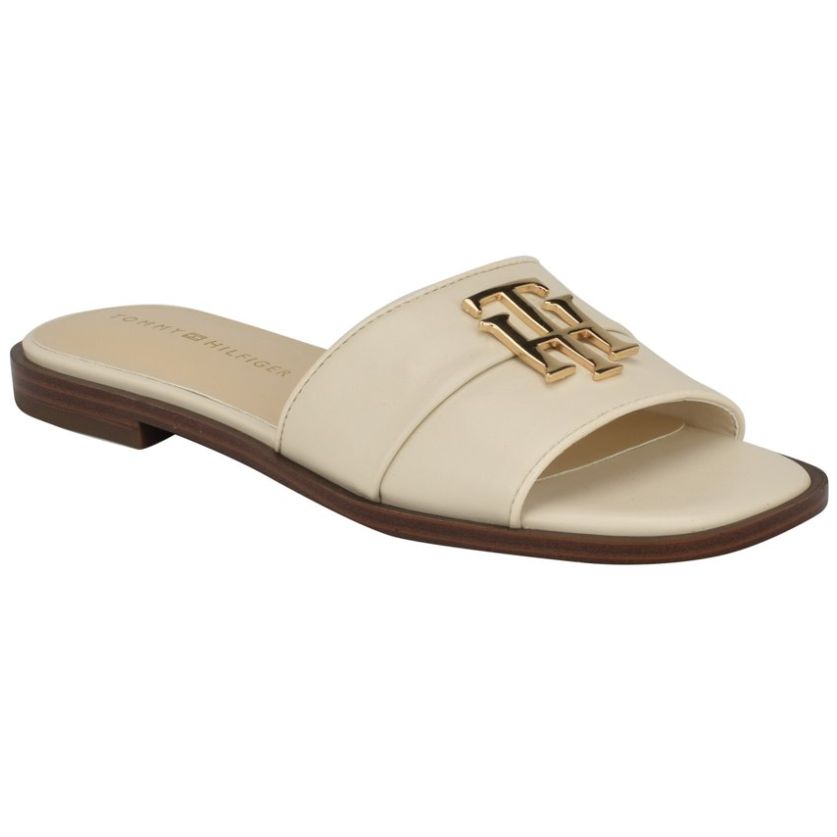 Sandalia con Herraje Beige Tommy Hilfiger