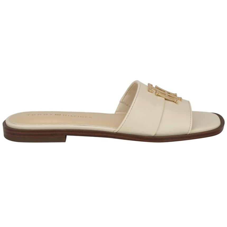 Sandalia con Herraje Beige Tommy Hilfiger