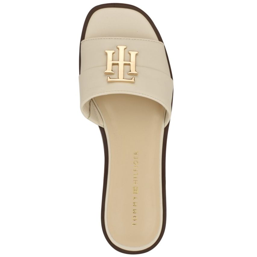 Sandalia con Herraje Beige Tommy Hilfiger