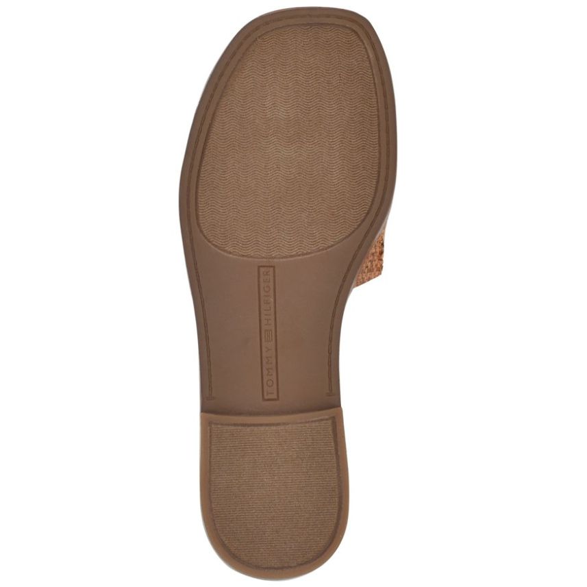 Sandalia con Herraje Beige Tommy Hilfiger