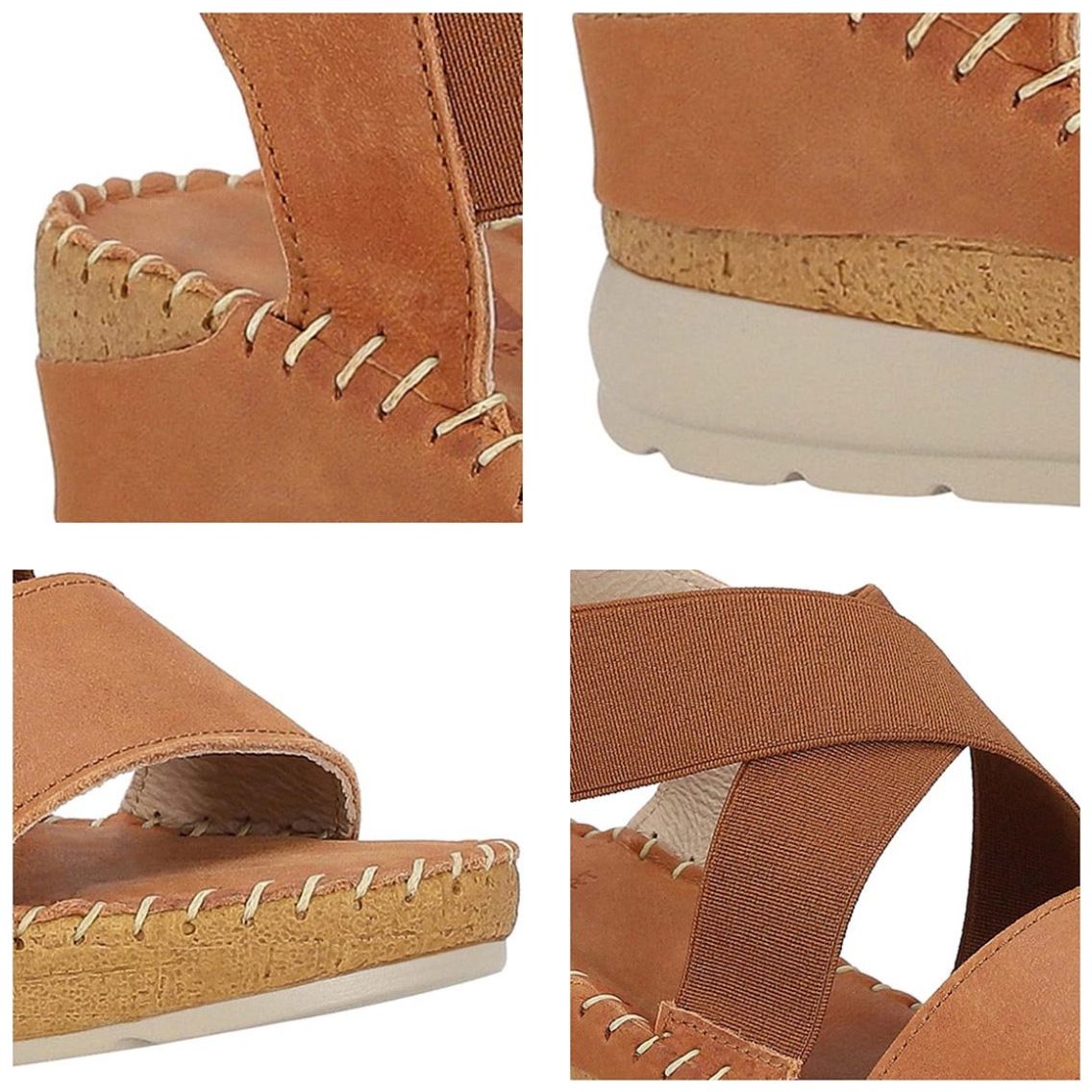 Sandalia W Confort con Fijación Elástica para Mujer