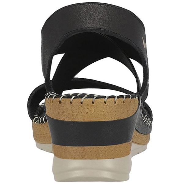 Sandalia W Confort con Fijación Elástica para Mujer