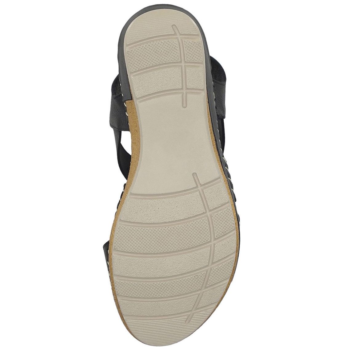 Sandalia W Confort con Fijación Elástica para Mujer