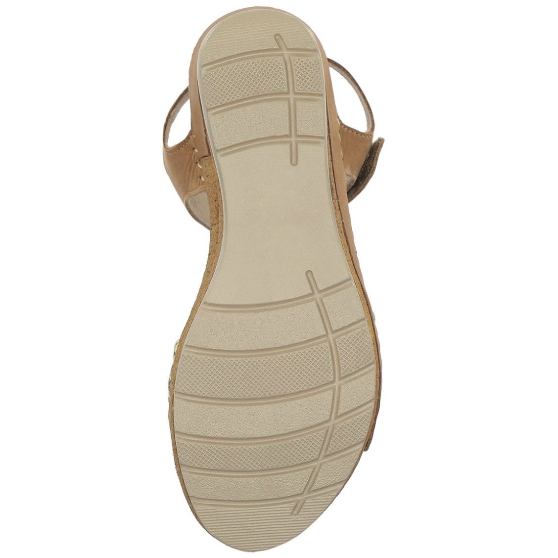 Sandalia W Confort con Fijación Velcro Ajustable para Mujer