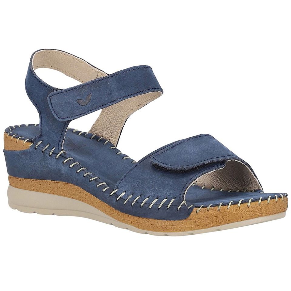 Sandalia Fijación Velcro Ajustable W Confort para Mujer