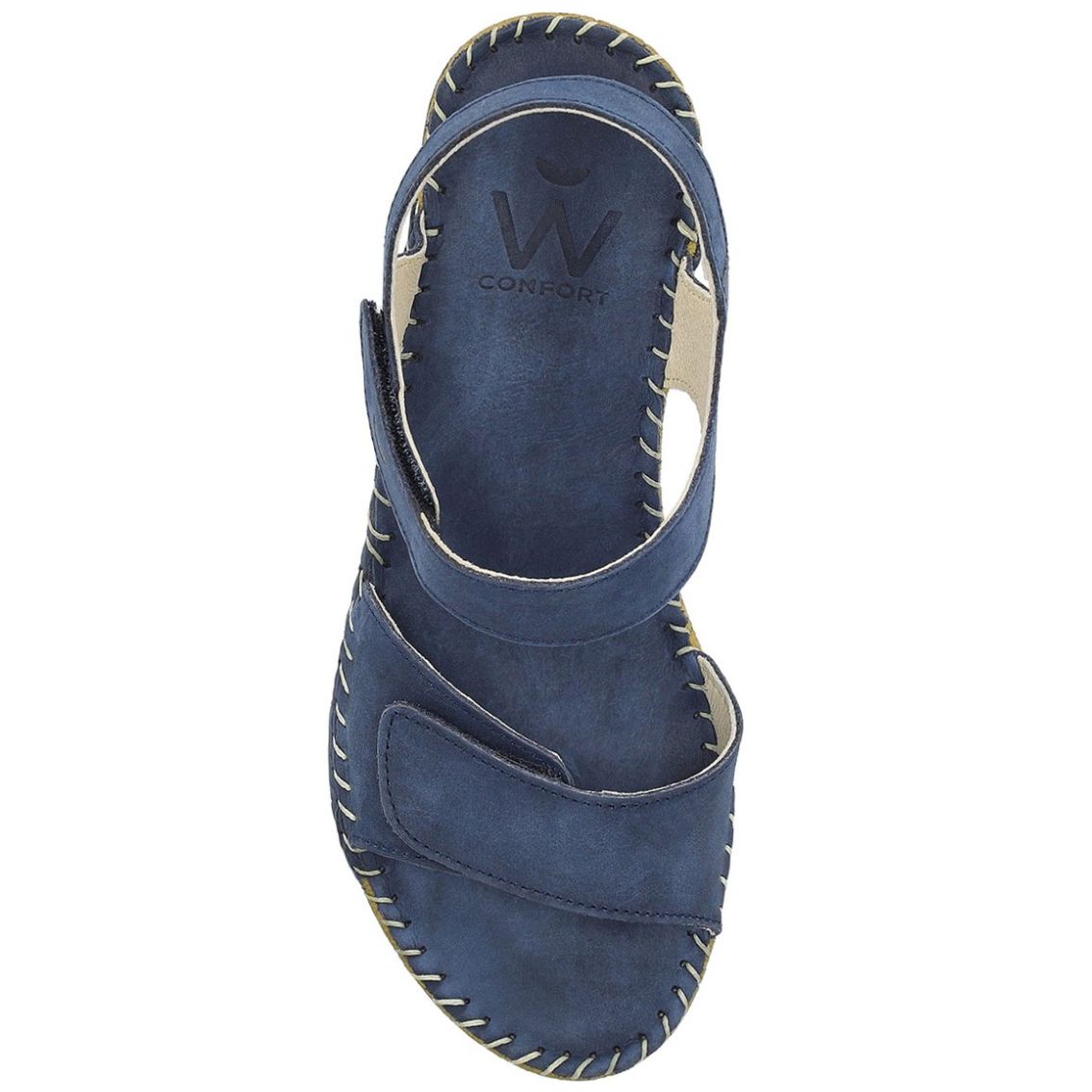 Sandalia Fijación Velcro Ajustable W Confort para Mujer