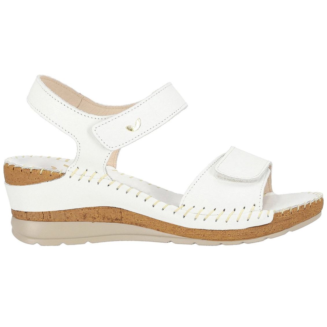 Sandalia Fijación Velcro Ajustable W Confort para Mujer