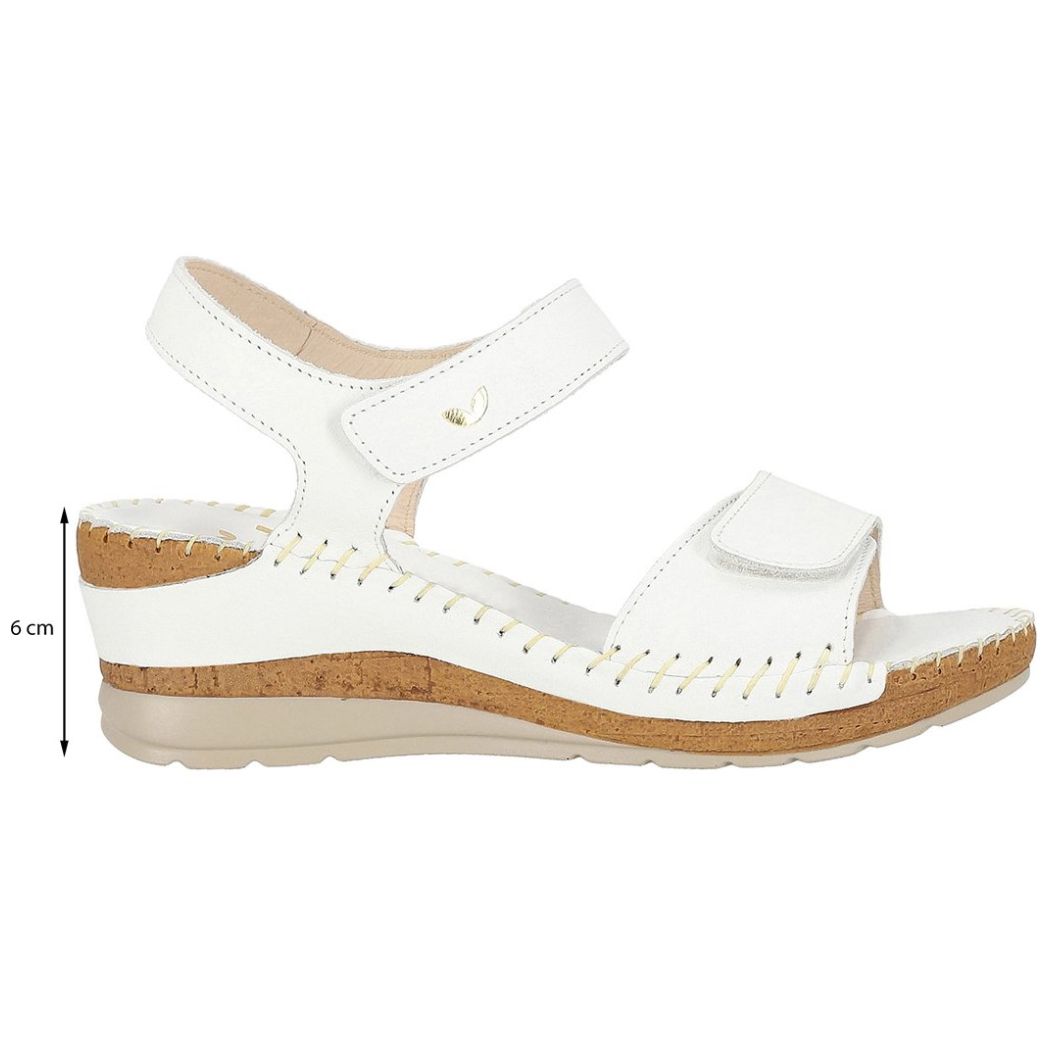 Sandalia Fijación Velcro Ajustable W Confort para Mujer