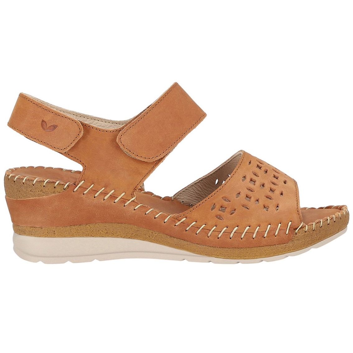 Sandalia W Confort Fijación Velcro Ajustable para Mujer