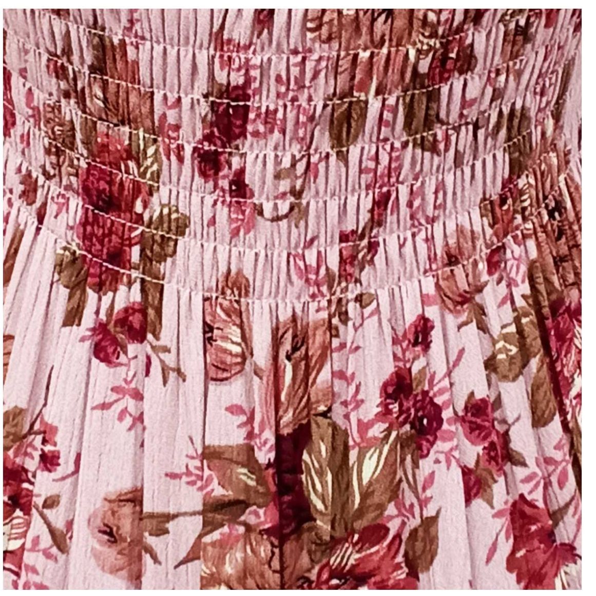 Vestido Largo con Estampado Cafeina para Mujer