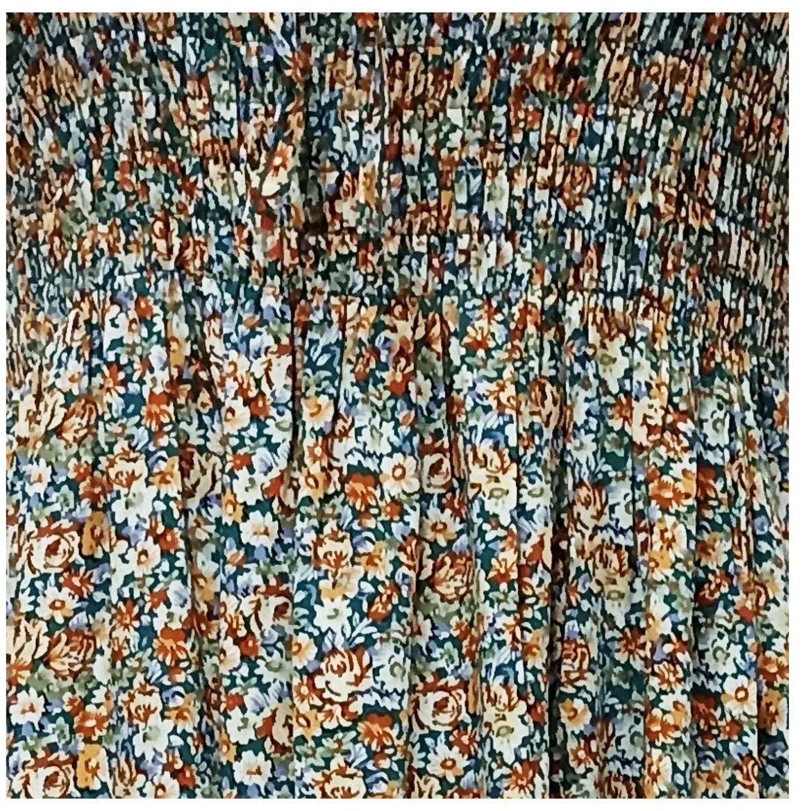 Vestido Largo Diseño Estampado Cafeina para Mujer