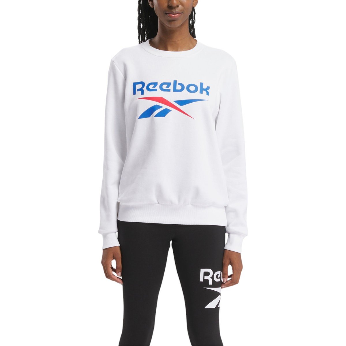 Sudadera Deportiva Logo para Mujer Reebok