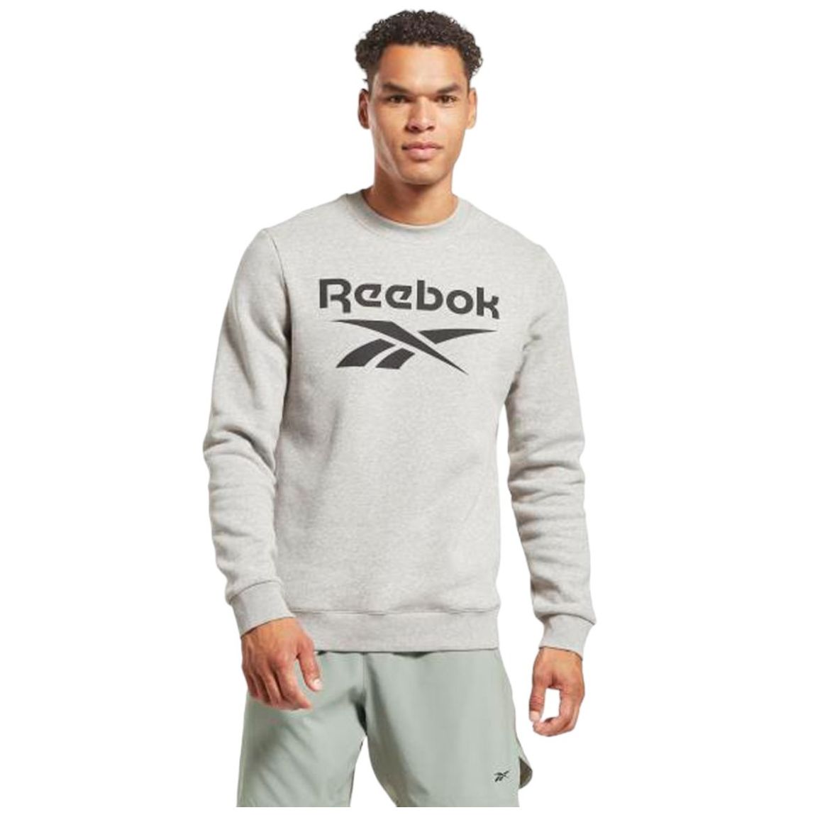 Sudadera Deportiva Logo para para Hombre Reebok