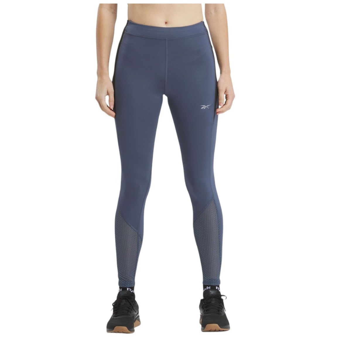 Leggings Reebok Pretina Contrastante para Mujer