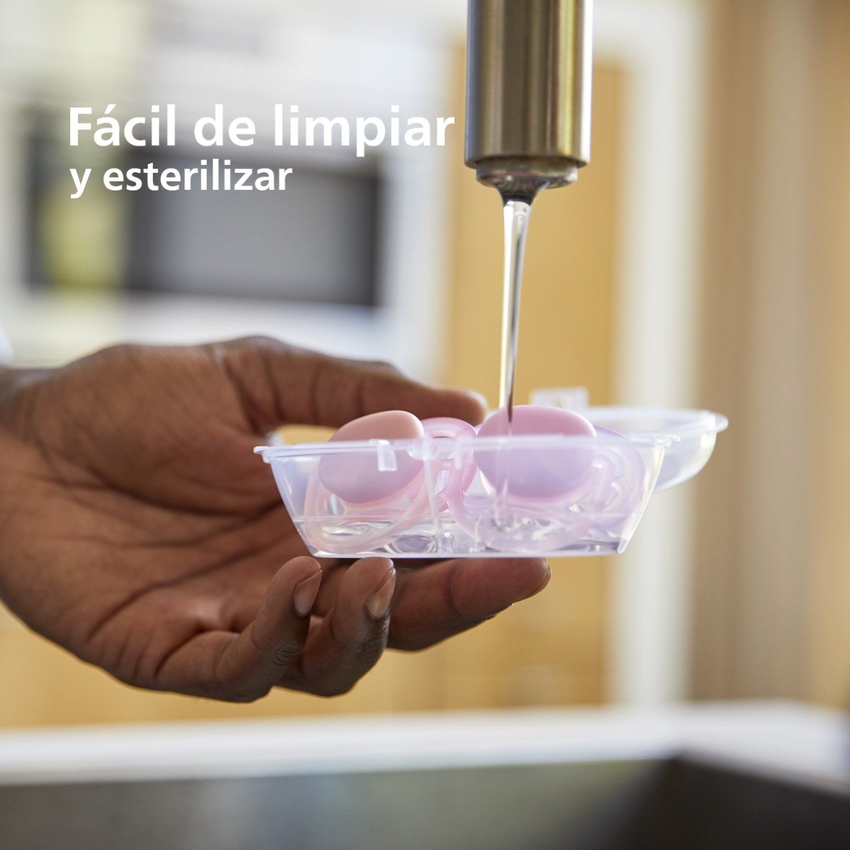 Chupón Ultra Air Collection Philips Avent con Caja Esterilizadora