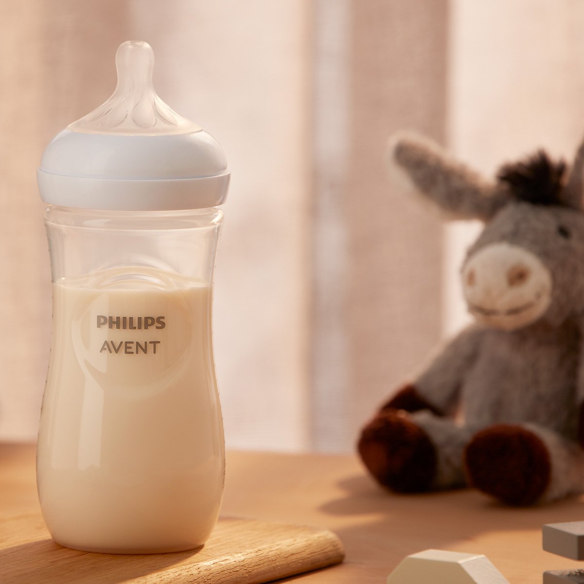 Set Biberón Avent Natural Response 11Oz/330Ml 3M