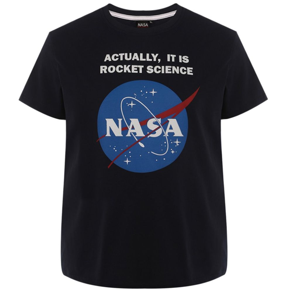 Playera Nasa Logo para Hombre Plus