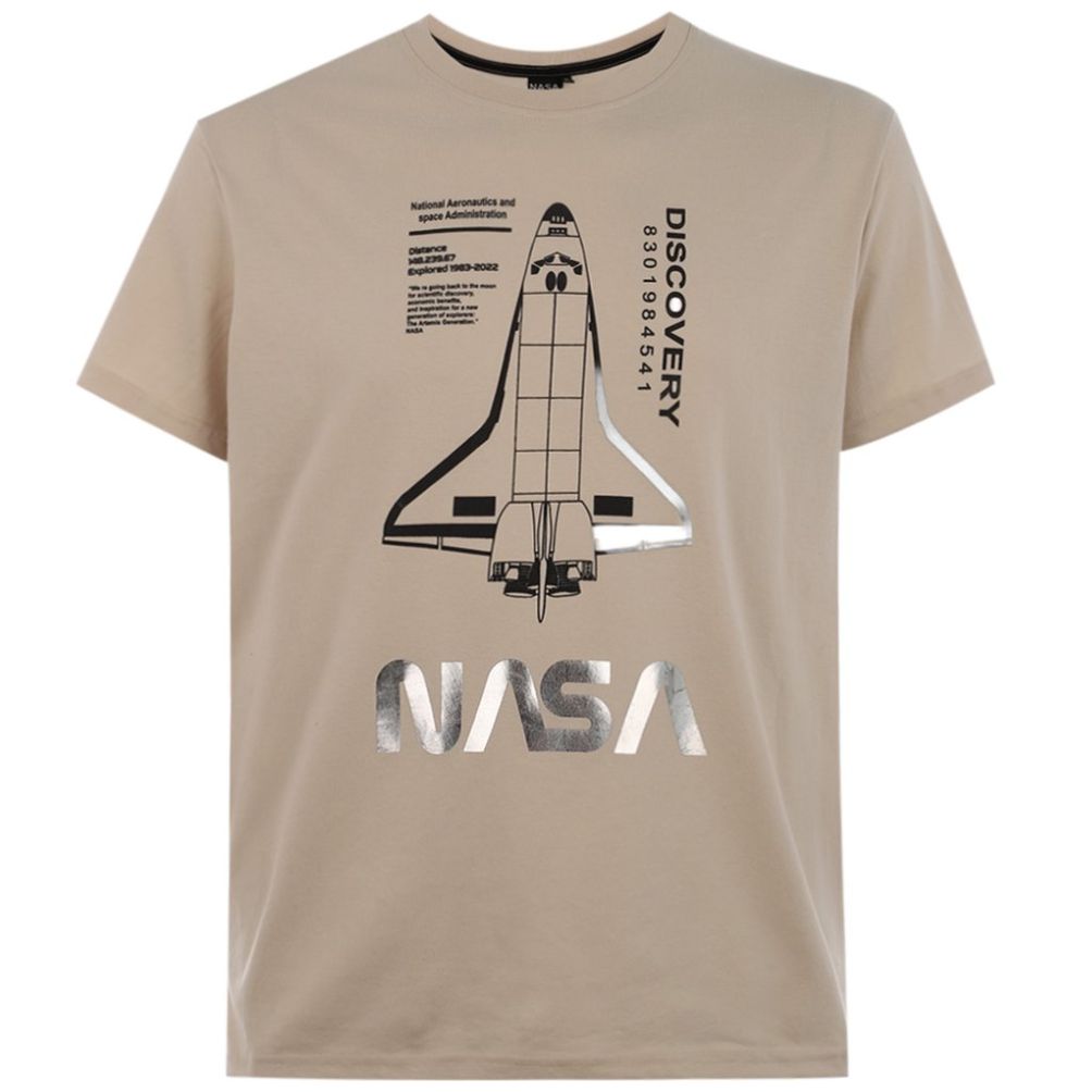 Playera Nasa Nave para Hombre Plus