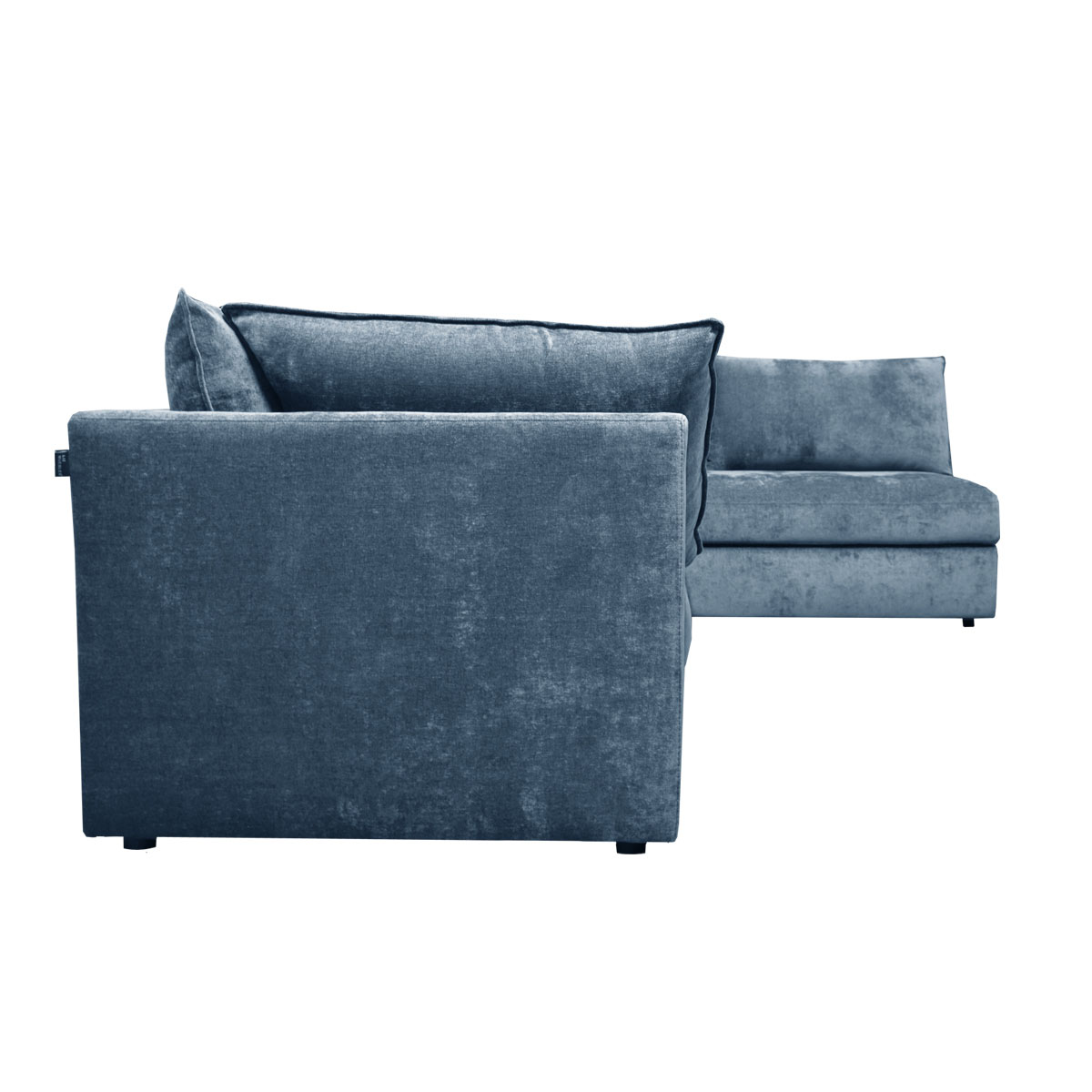 Sala Secc 2 Pzas Derecho Liz Dateo Tela Azul