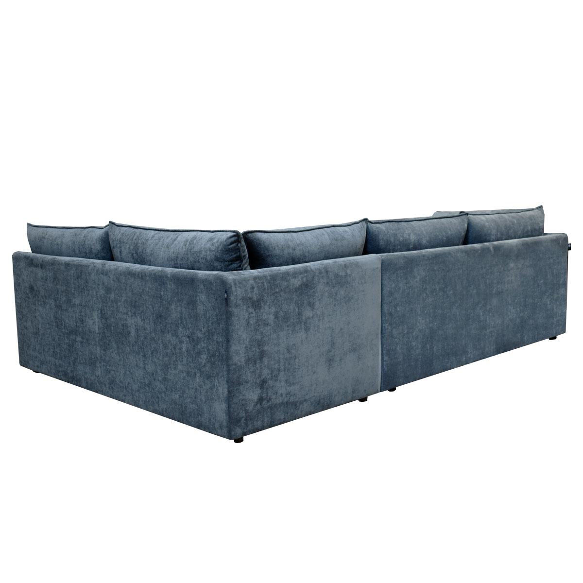 Sala Secc 2 Pzas Derecho Liz Dateo Tela Azul