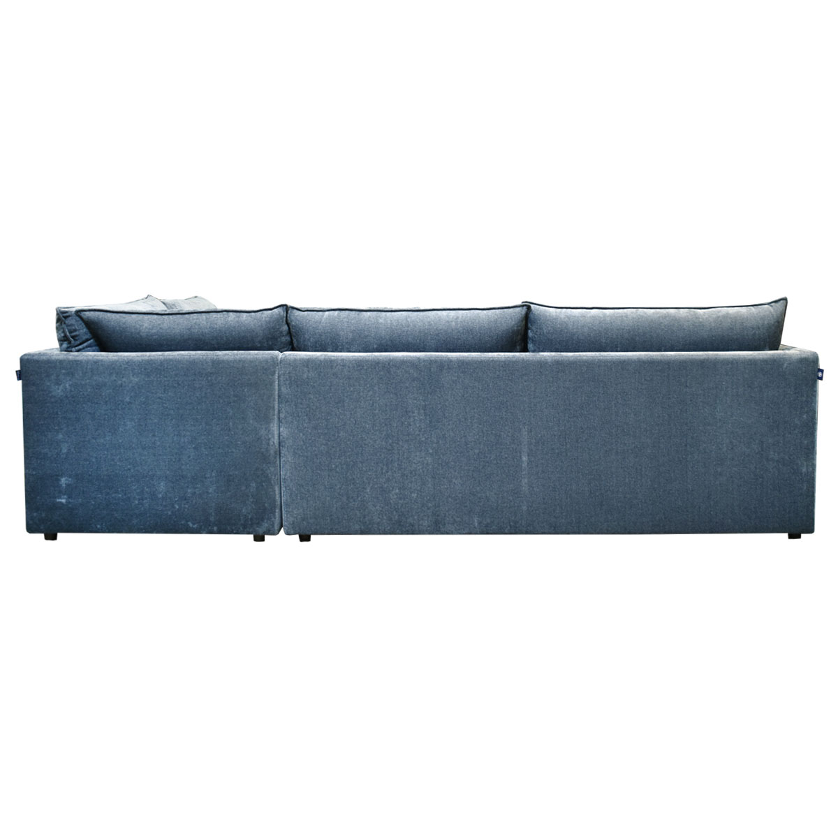 Sala Secc 2 Pzas Derecho Liz Dateo Tela Azul